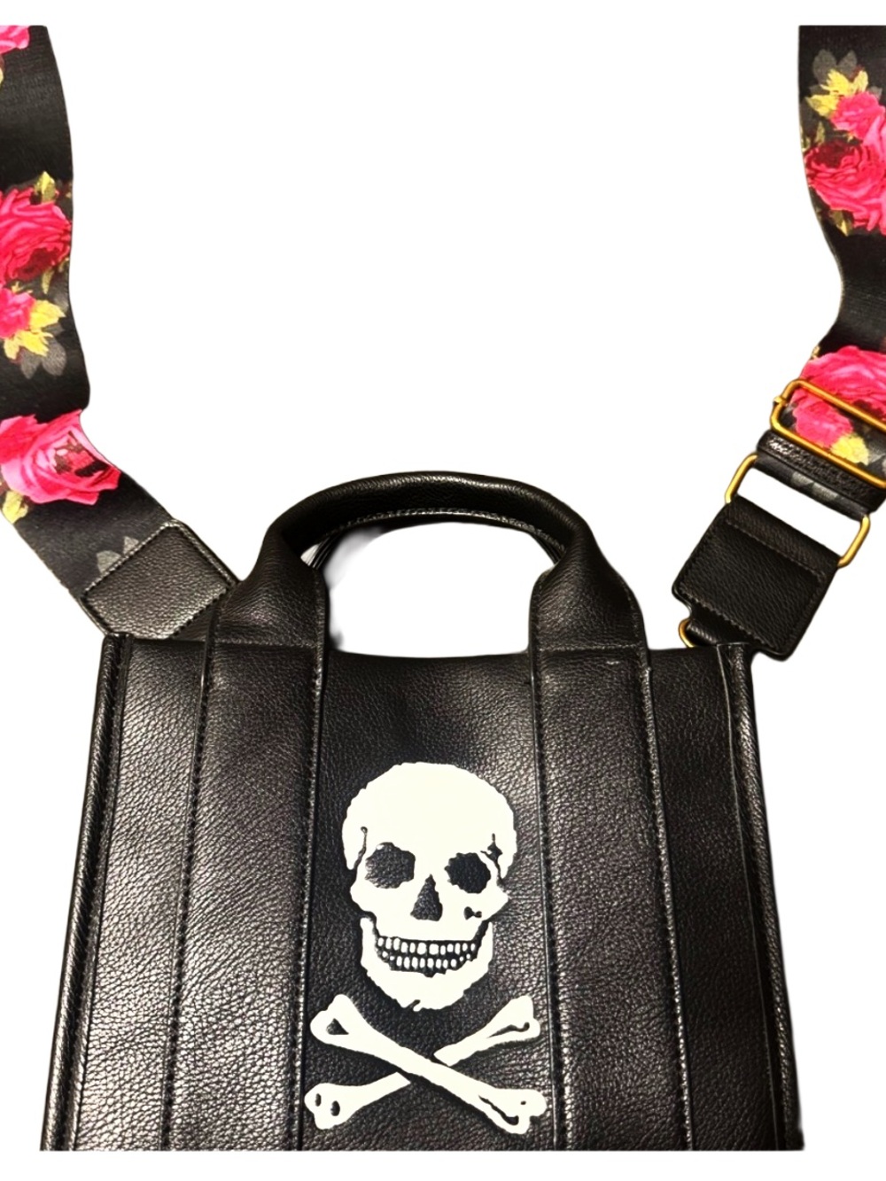 Betsey Johnson retired skull crossbody bag